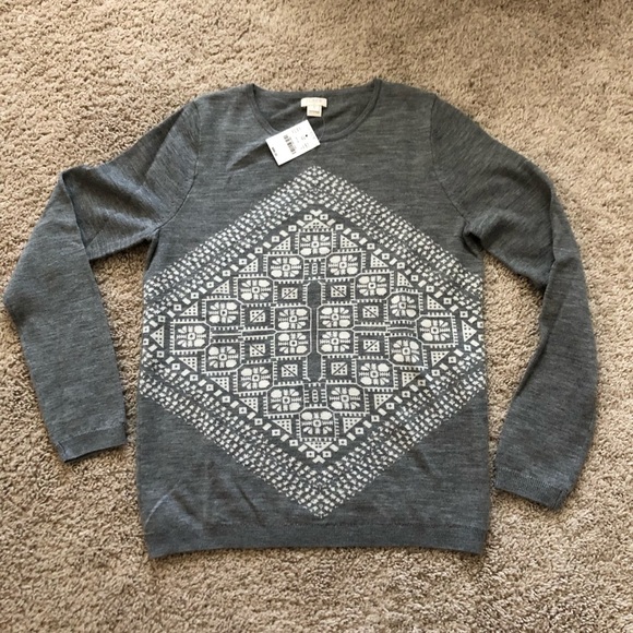 NWT j.crew factory 100% merino sweaters small - Picture 1 of 5